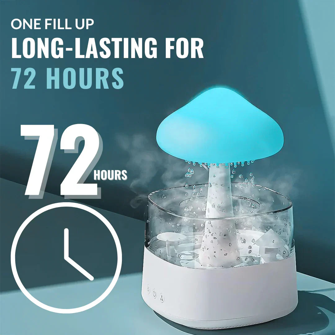 Rain Cloud Humidifier With LED
