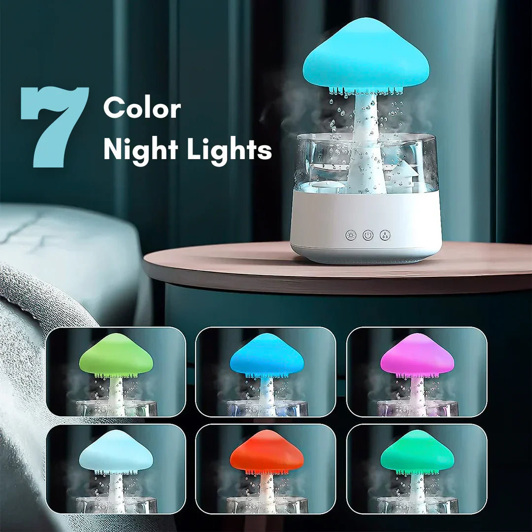 Rain Cloud Humidifier With LED