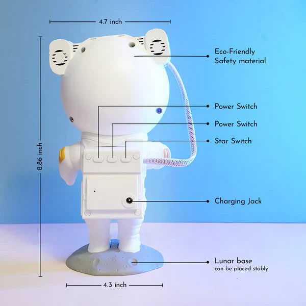 Astronaut Galaxy Light Projector Lamp With Remote Control