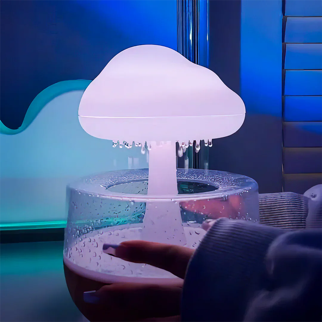 Rain Cloud Humidifier With LED