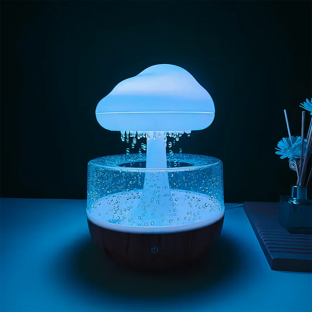 Rain Cloud Humidifier With LED