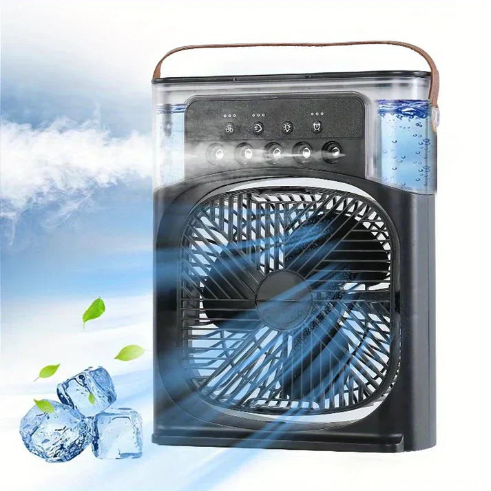 Portable Air Cooler Fan with RGB Lights