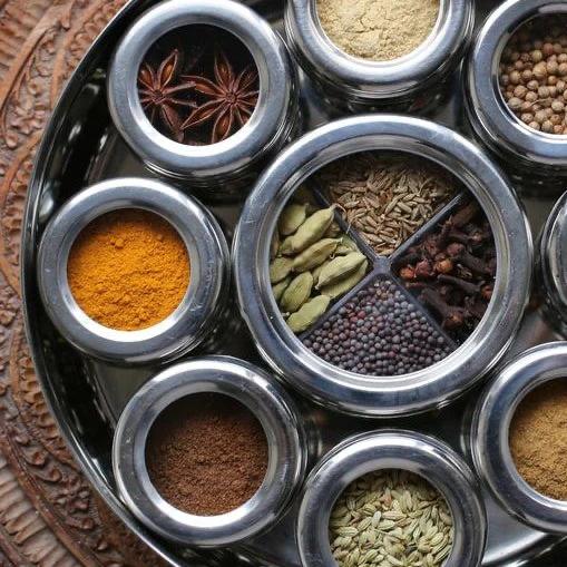 New 12 in 1 Stainless Steel Masala Box