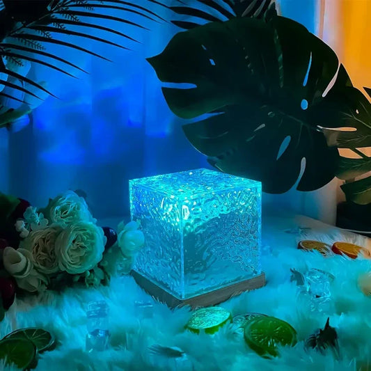 Ocean Ripple Wave LED Lamp With Remote Control