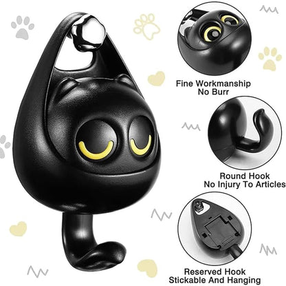Cute Wink Cat Hooks