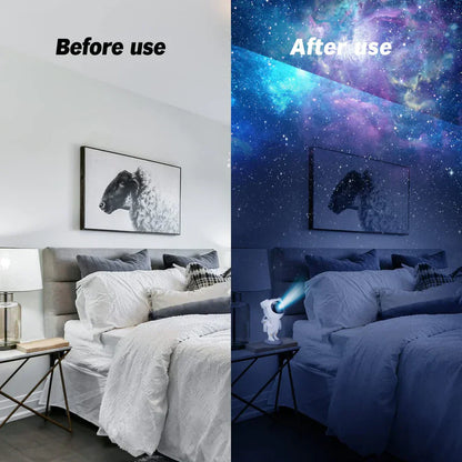 Astronaut Galaxy Light Projector Lamp With Remote Control